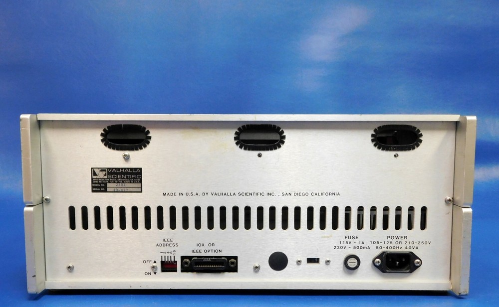 Valhalla Scientific 2301 Single-Phase Power Analyzer Untested