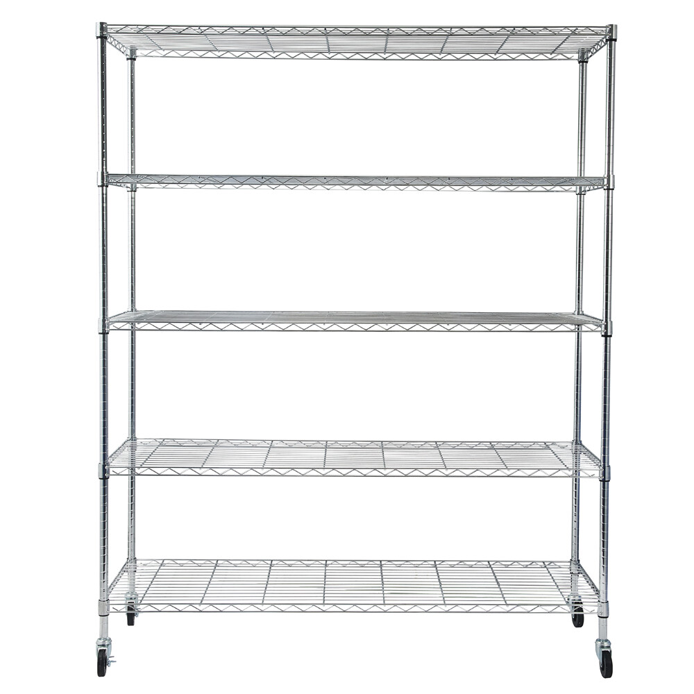 Portable 5-Tier Storage Shelf, Practical Storage Shelving, Storage Rack & Unit