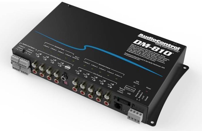 AudioControl DM-810 DSP Matrix Digital Signal Processor 8-CH Input/10-CH Output