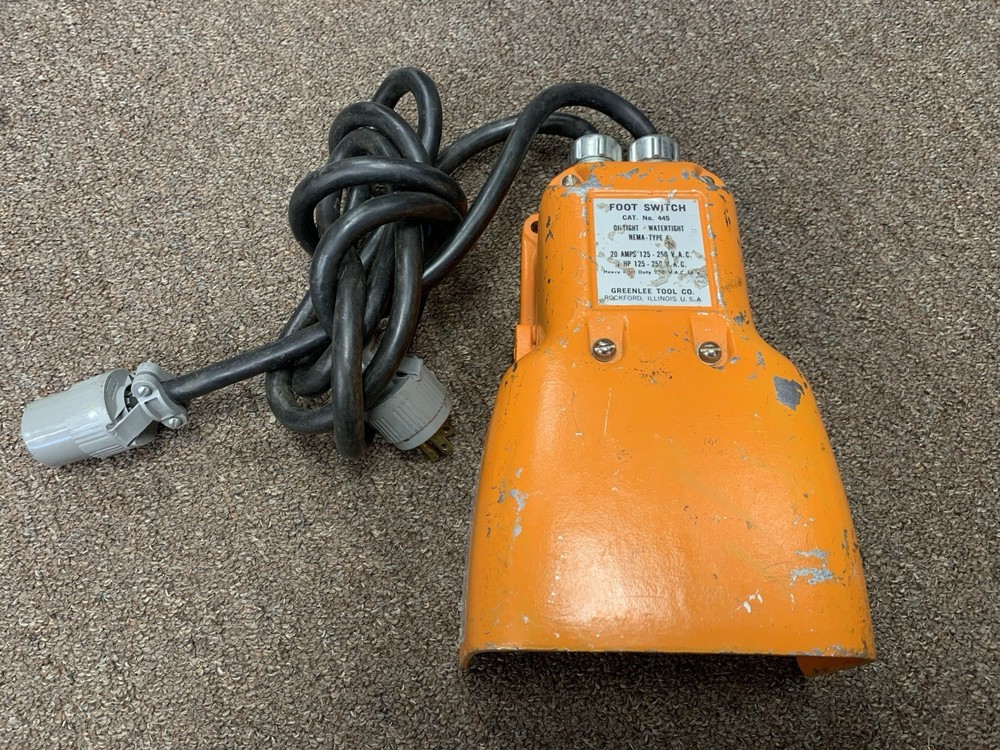 Greenlee 445 Foot Switch