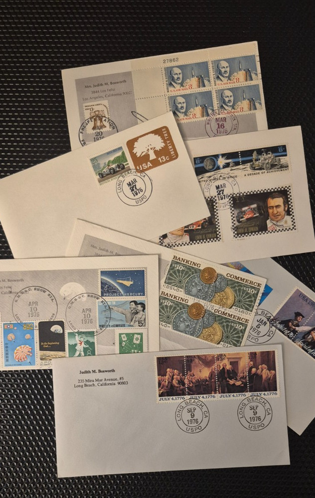 1976 - No cache - Set of 7