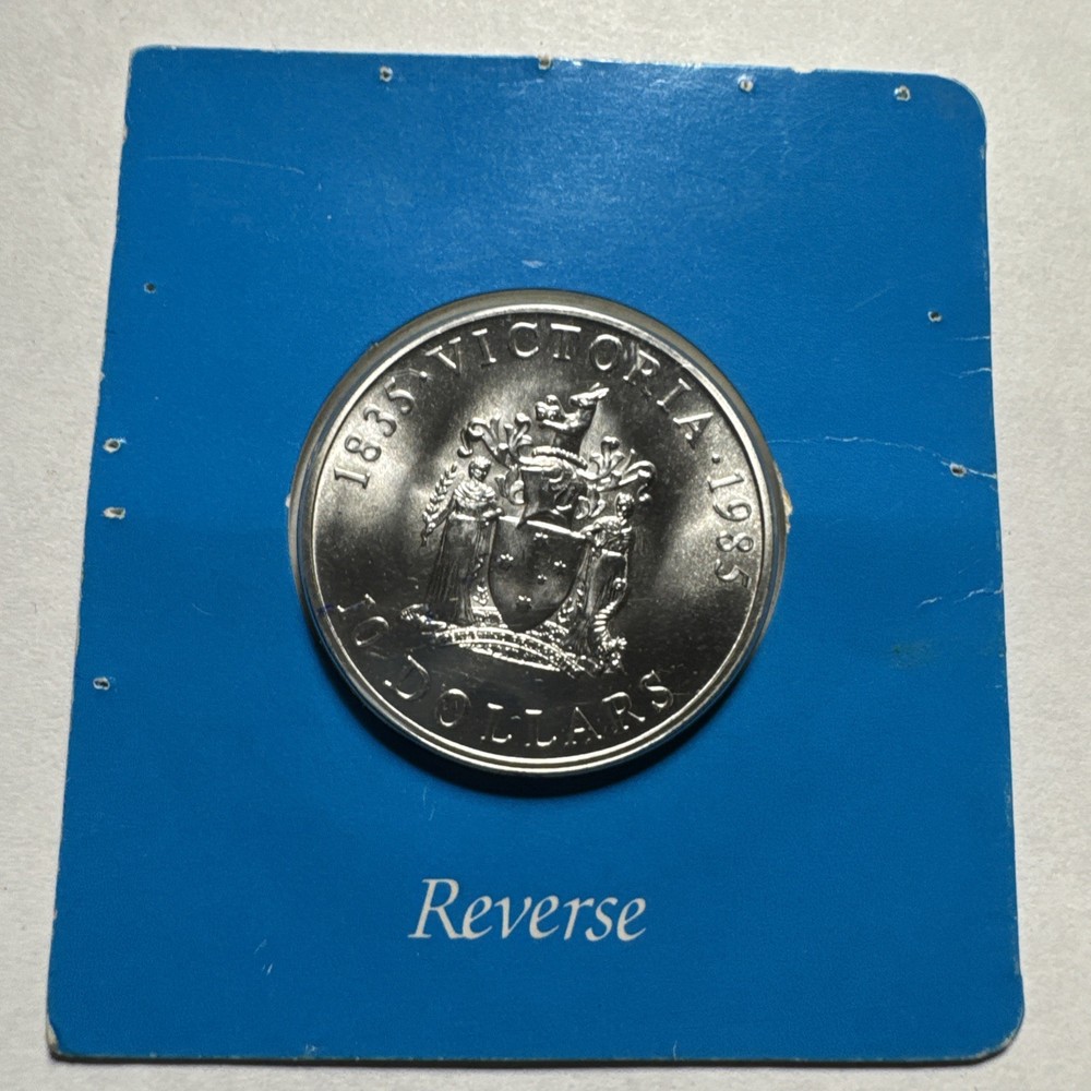 1985 CANADA 10 DOLLAR SILVER ELIZABETH II