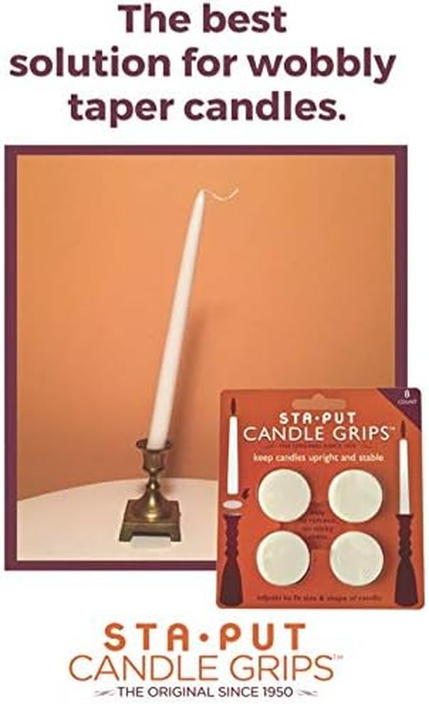 Sta-Put Candle Grips (8 Pack)