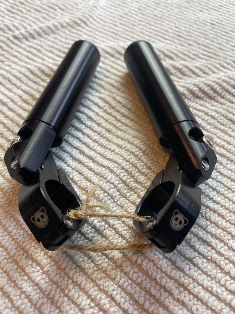 Rogue Panda Bamboo Shoots Adjustable Bar End / Inner Handlebar Extensions