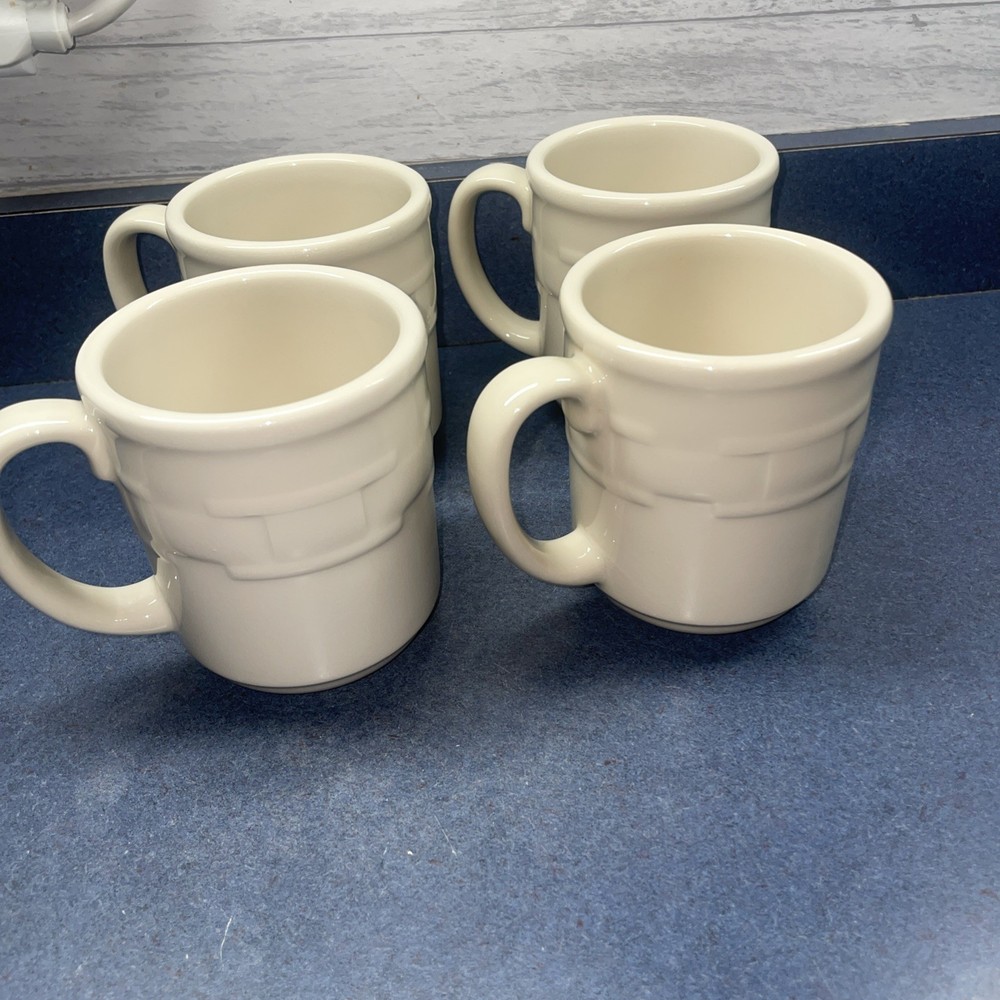 Set a 4LONGABERG ER pottery Mugs
