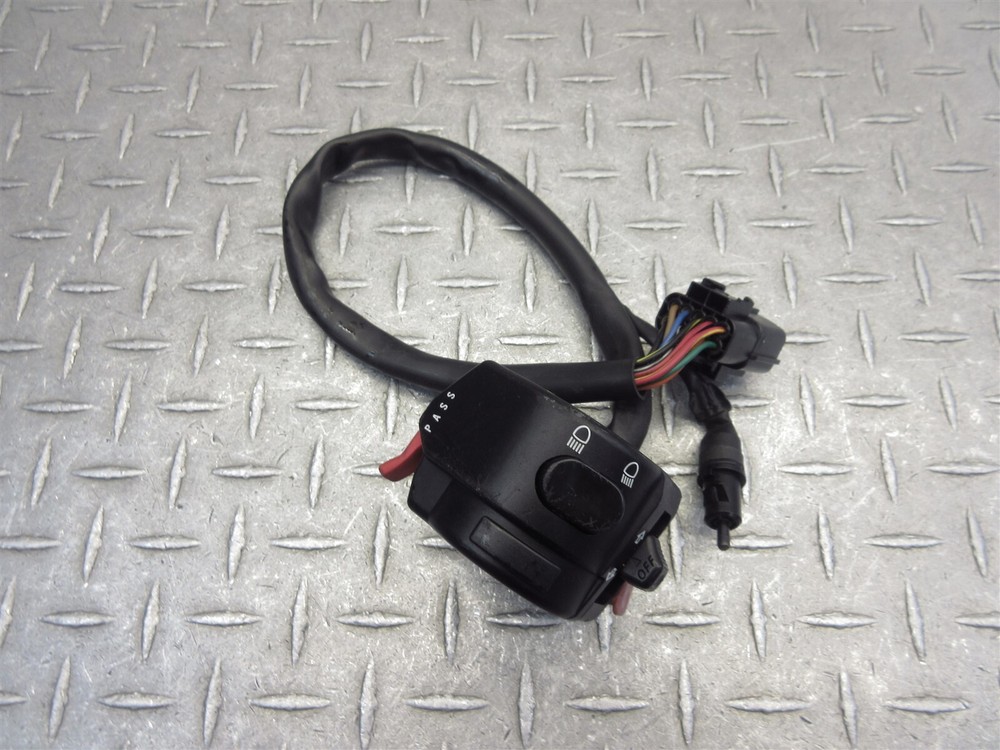 2011 10-14 Triumph Sprint GT Left Handlebar Handle Bar Control Switch Assembly