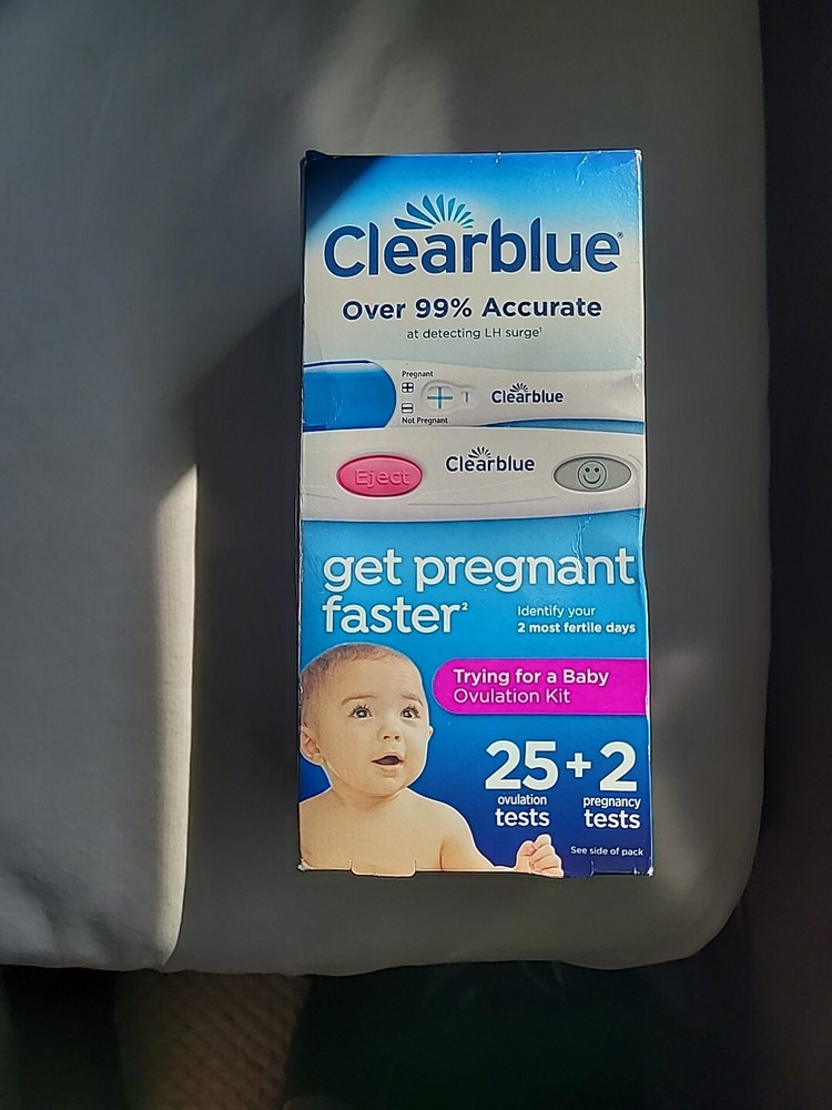 Clearblue ovulation kit- 75 Ovulation and 6 Pregnancy Tests. BUNDLE and SAVE!