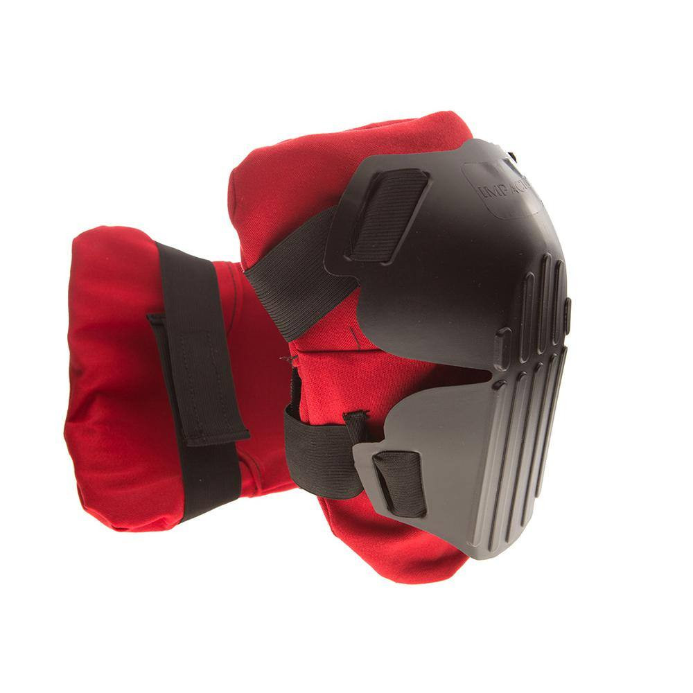 Black/Red Ultimate Welder Work Knee Pads (Pair)