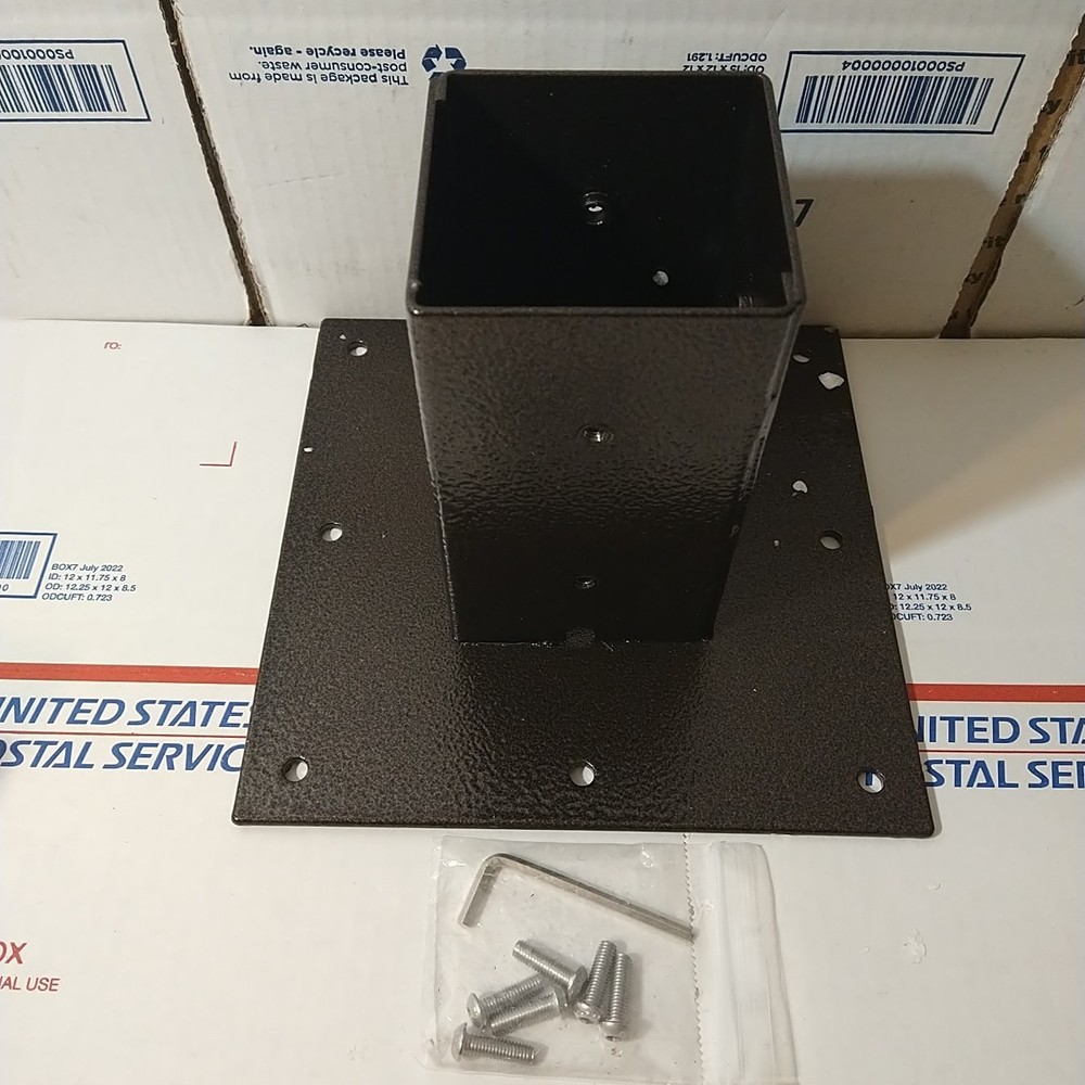Mail Boss, Bronze 7158 Surface Mount Base Plate