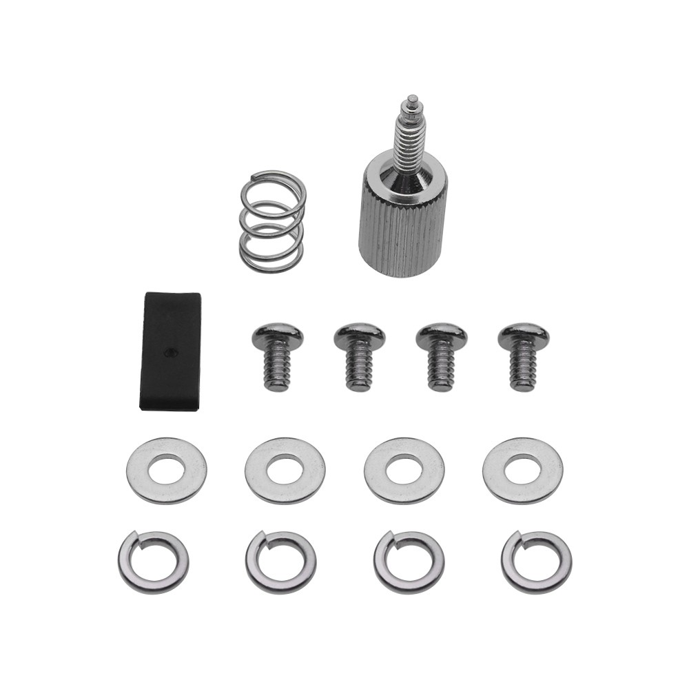Switch Housing Covers Chrome & 6pcs Button Cap For Harley Softail Fat Boy 11-18