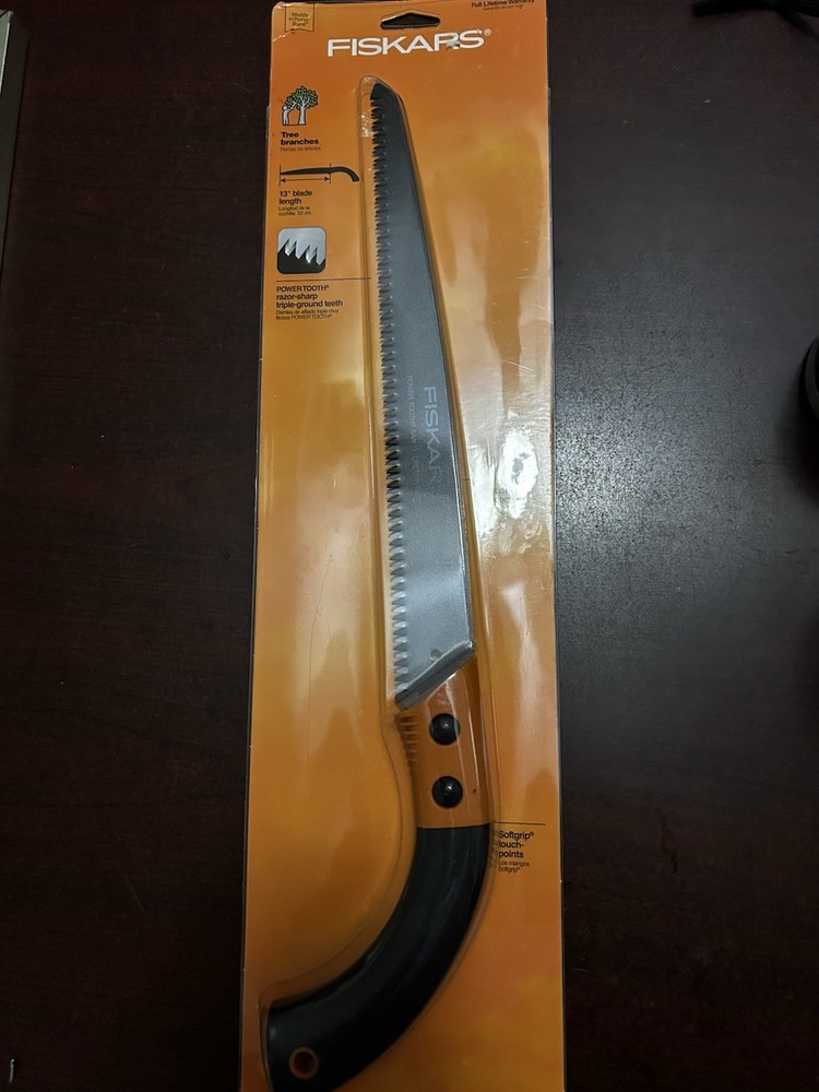 Fiskars 9357 13" Fixed Handle Pruning Saw