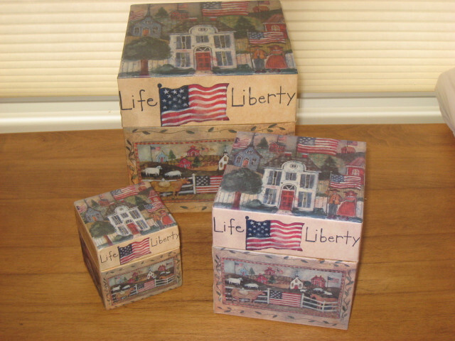 BOB’S BOXES “LIFE & LIBERTY” – 3 SIZES