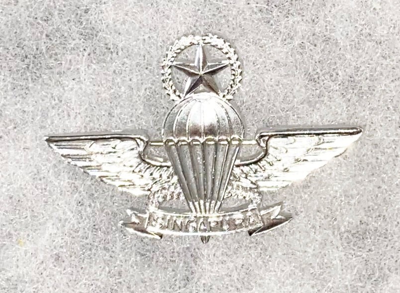 Singapore Master Para Airborne Wing Badge