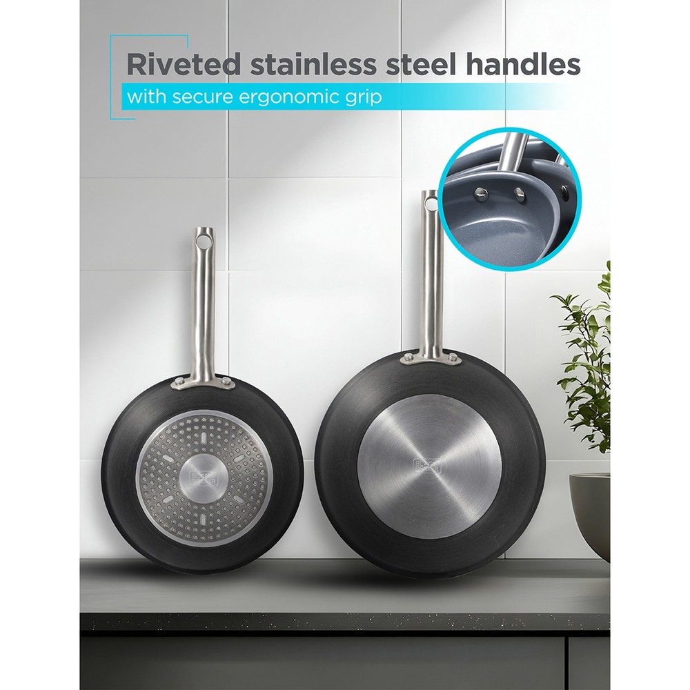 12-Piece Ceramic Aluminum Cookware Set