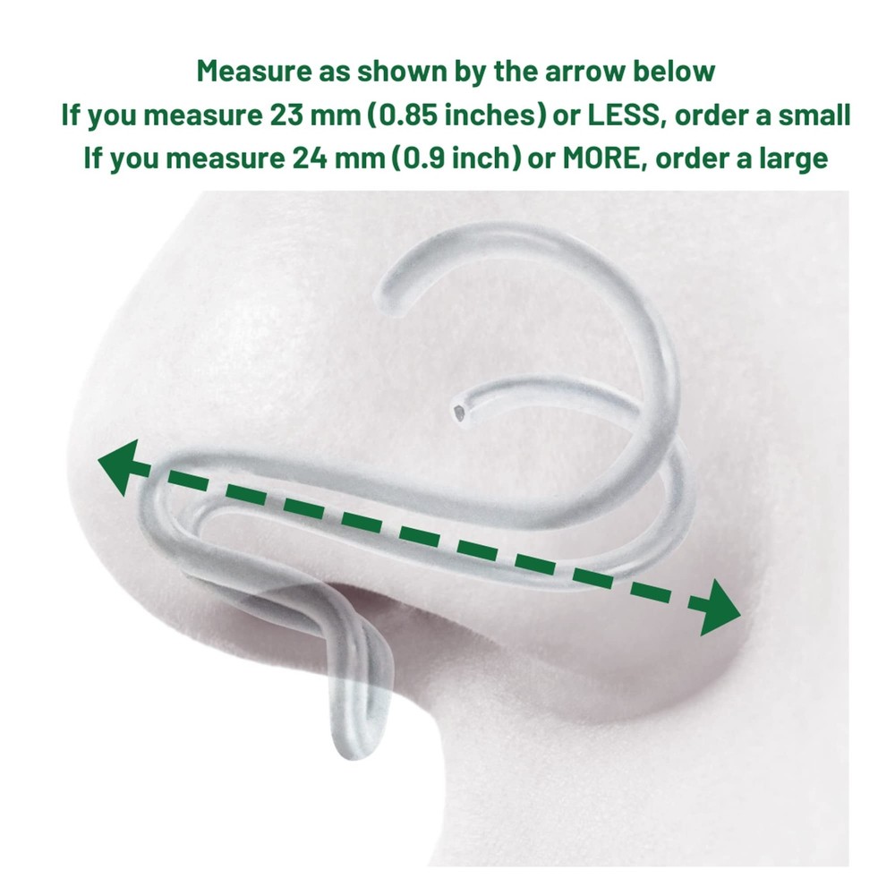 Reusable Adjustable Nasal Dilator (Large) Opens Nose to Breathe Easily Large