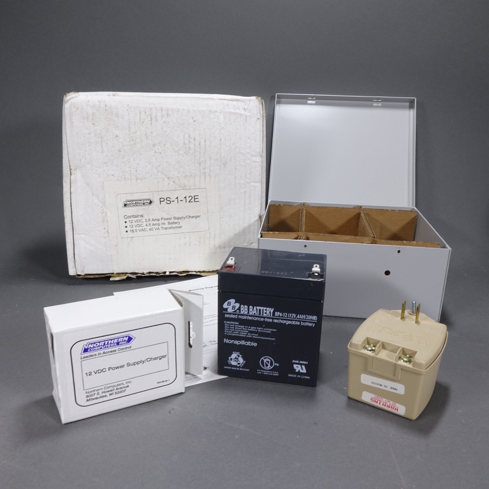 Northern Computers PS-1-12E 12V Power Supply / Battery Backup