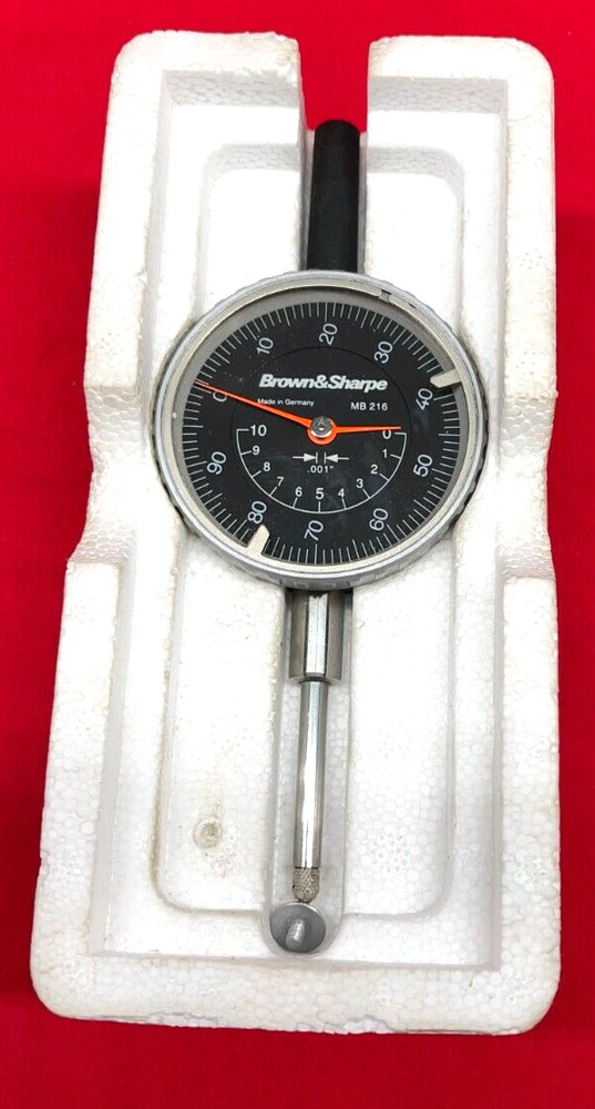 BROWN AND SHARPE DIAL INDICATOR MB216 .001"