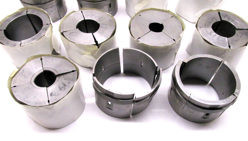 11 ASSORTED HARDINGE S26 EMERGENCY COLLET PAD SETS