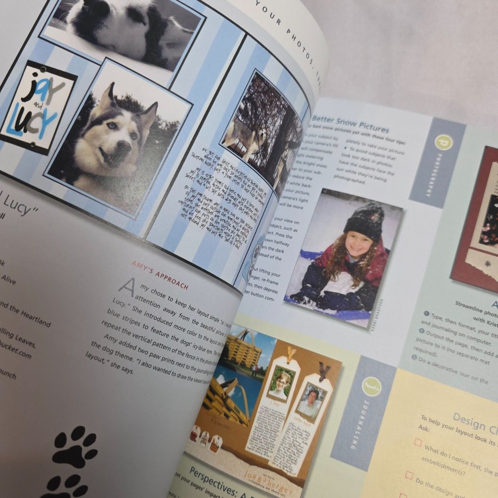 Creating Keepsakes Scrapbook Tips & Techniques Book 2005 Edition