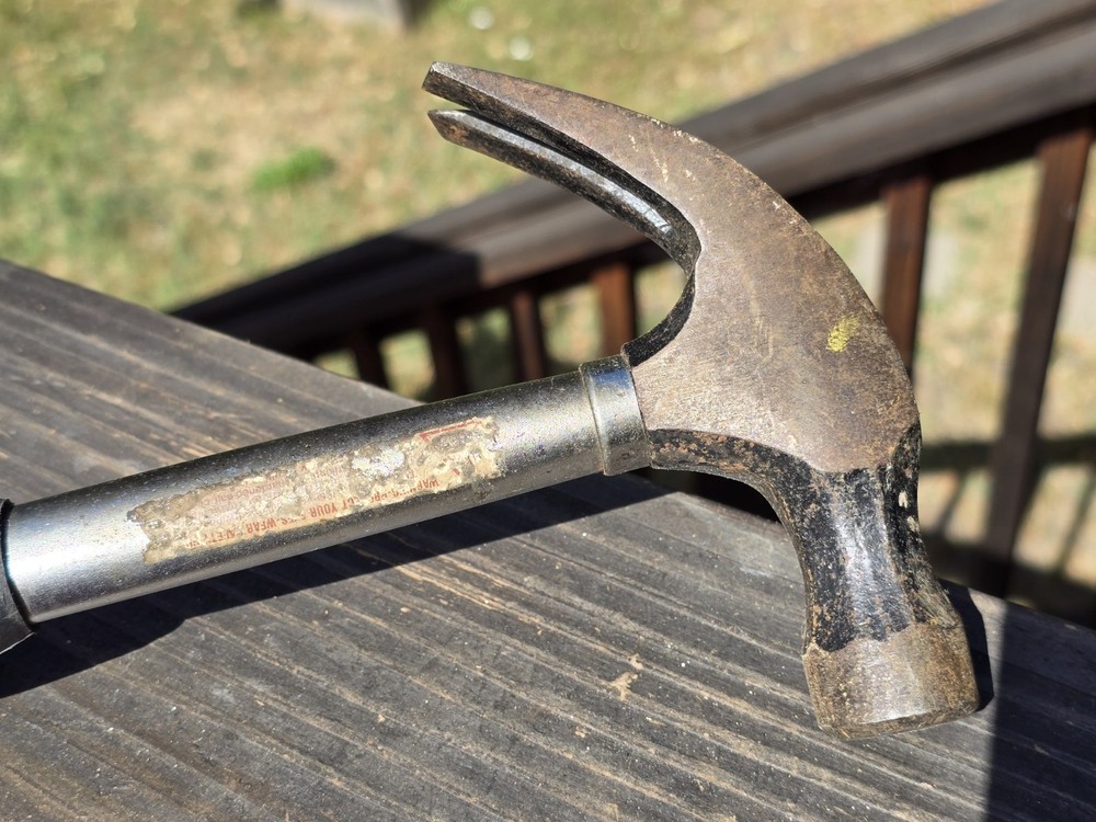 STANLEY Workmaster #51-490 16 OZ. CURVED CLAW HAMMER