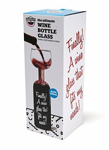 Bouteille de vin en verre