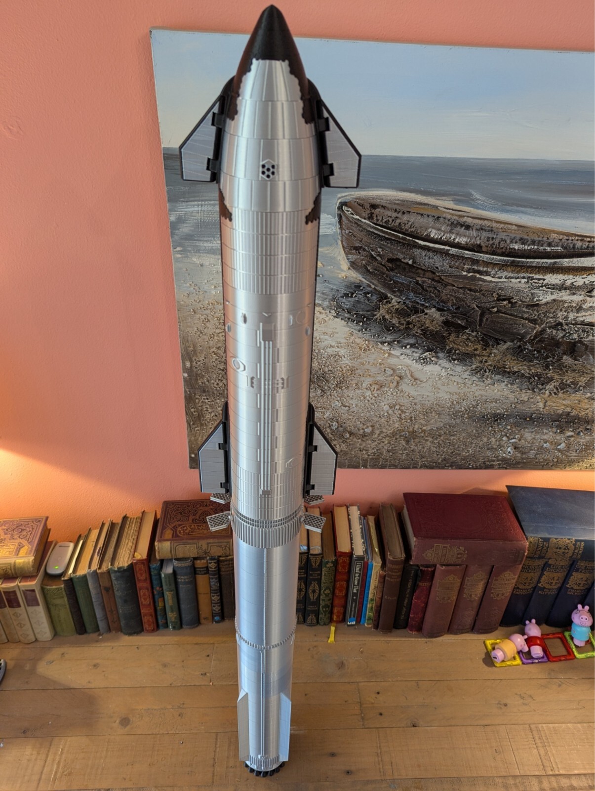 Massive Space X SpaceX Starship Star Ship, EXCLUSIVE 1/100 Scale