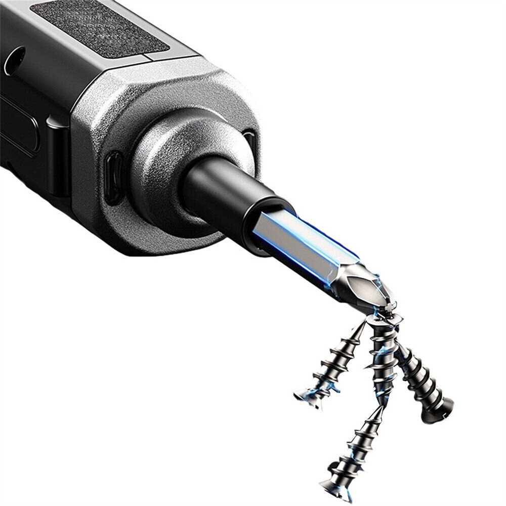 7.8V Mini Rechargeable Cordless Electric Screwdriver Drill Bits Set Power Tool