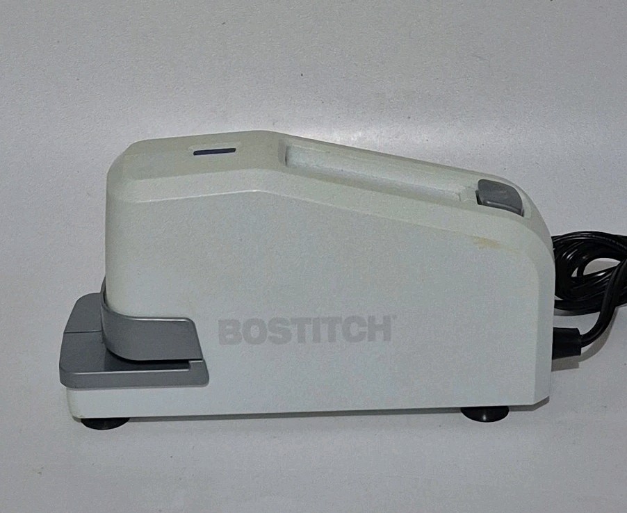 Bostitch Impulse 25 Electric Staple Stapler White 02011 Tested And Working