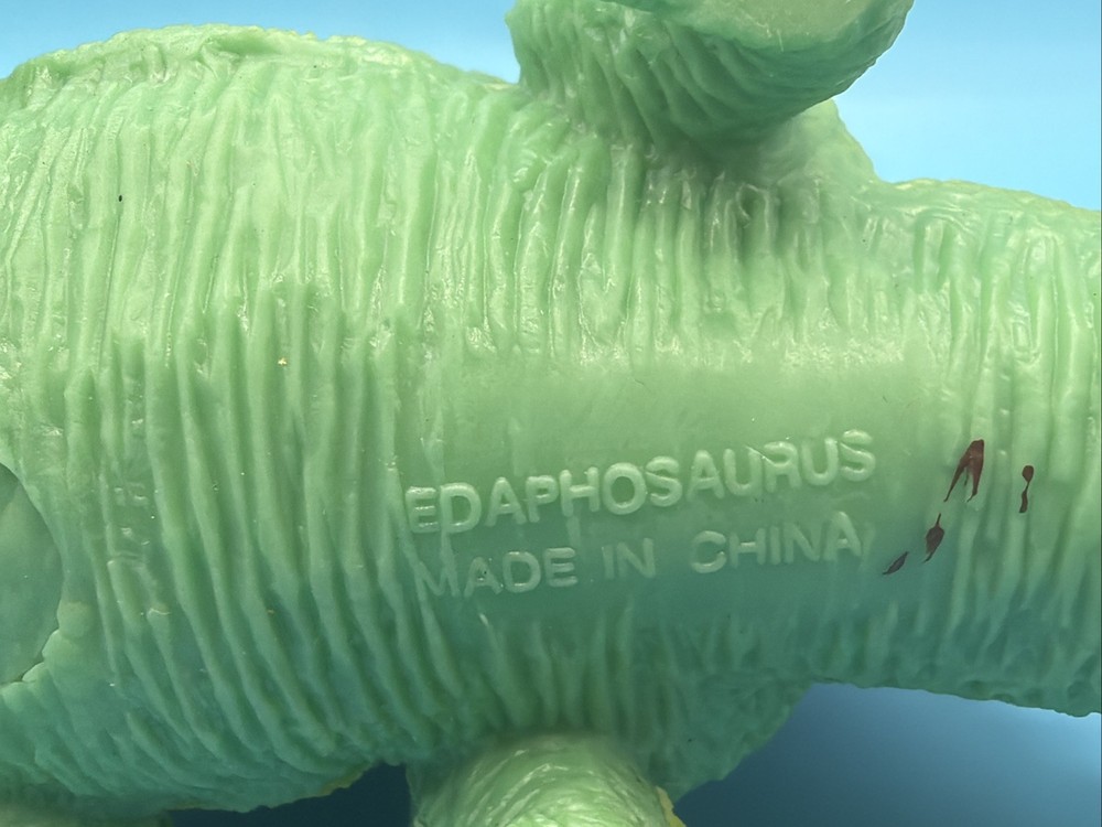EDAPHOSAURUS DINOSAUR 6" Plastic Toy Figure