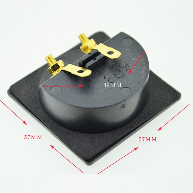 Speaker Box Terminals Binding Post Cup Wp227 Two-position Audios Abs Square