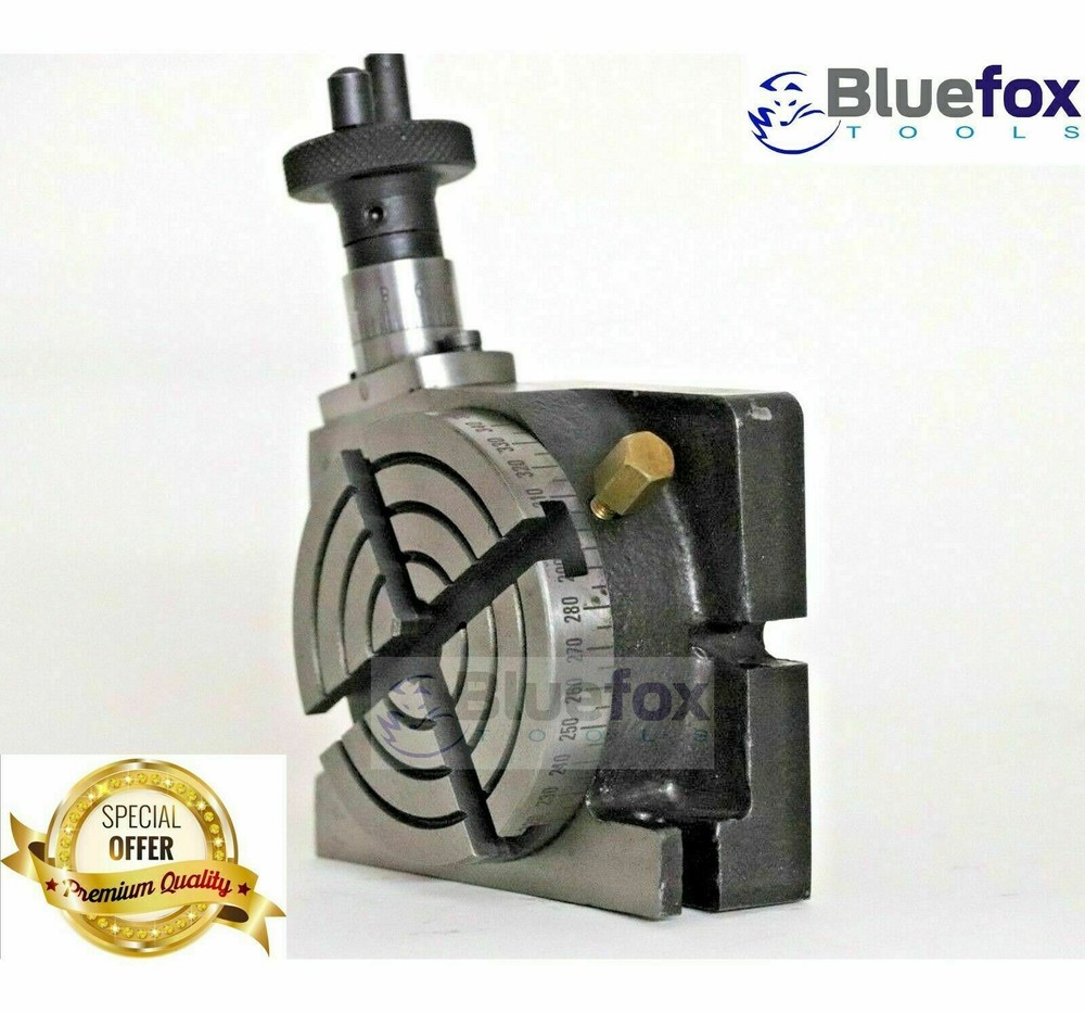 Rotary Table Horizontal Vertical Tilting 3" , 4"+ Chucks + 80 & 100mm Round Vice