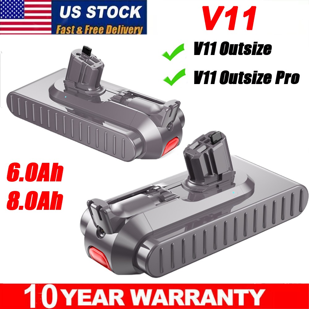V11 Button Click in Battery For Dyson SV15 SV16   Replacement Battery
