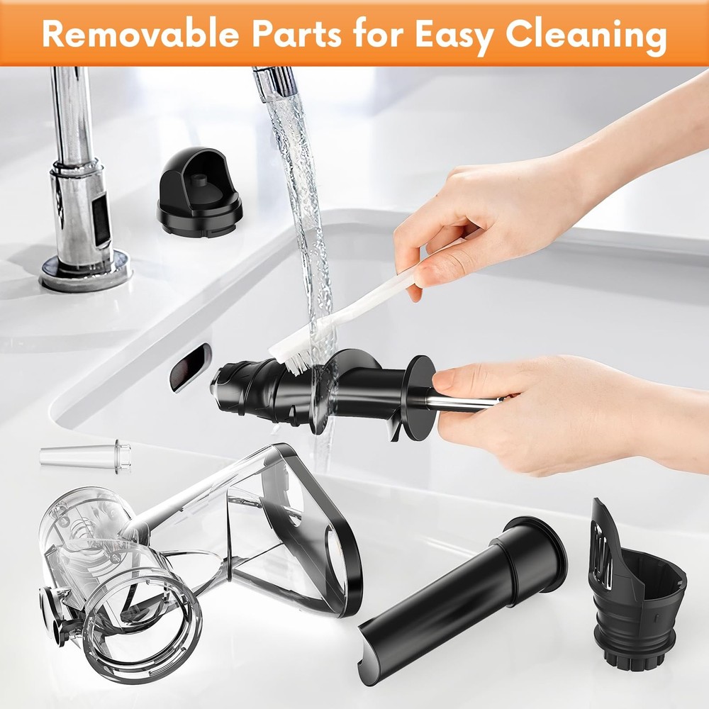 Masticating Juicer Attachment for KitchenAid Stand Mixer, Cold Pressed Juicer...