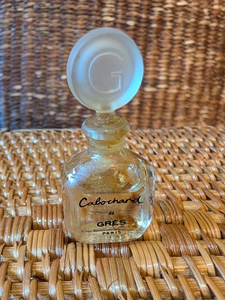 Vtg Cabochard de GRES Parfum Micro Miniature Bottle Vtg Perfume Bottle Vanity