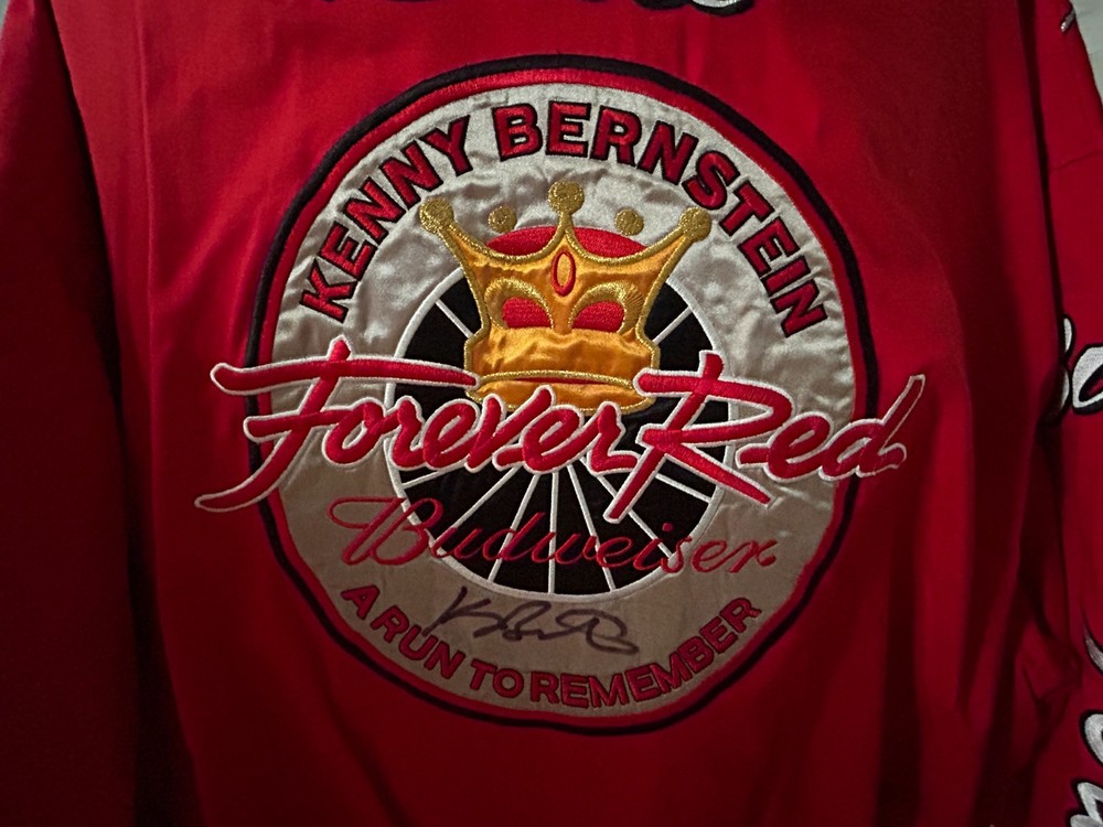 Kenny Bernstein signed memorabilia