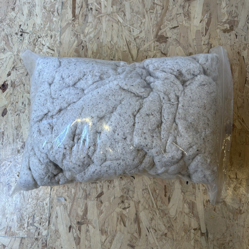 2 lbs Washed Natural Sheep Wool for Stuffing