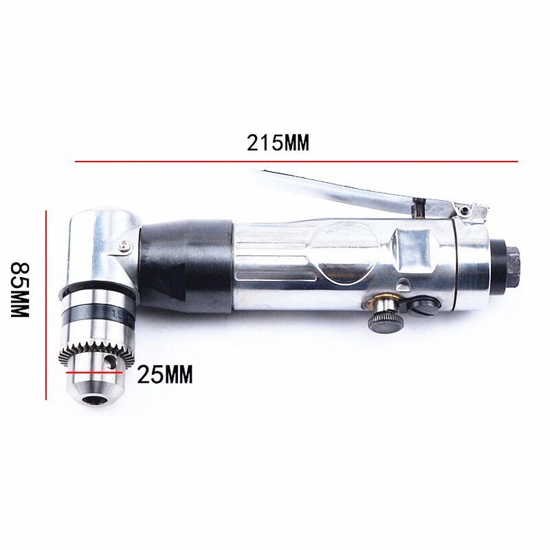 L Type Elbow Pneumatic Drill 90 Degree Wind Grinder Reverse Rotation Speed