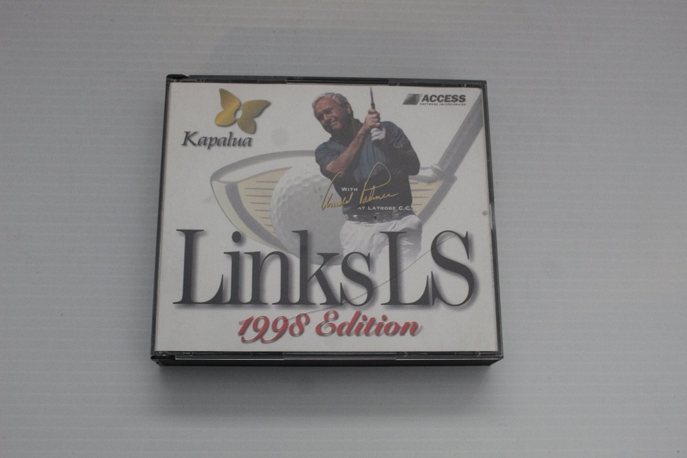 Links LS 1998 Edition Golf PC Software Lot 4 CD-ROM Discs Access