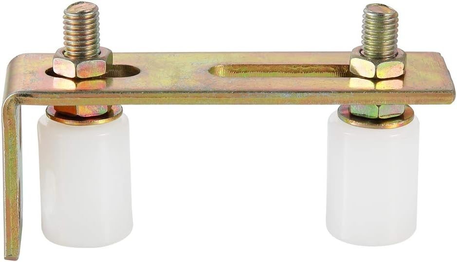 Slide Gate Guide Roller Set with Dual Nylon Rollers – Heavy Duty Support