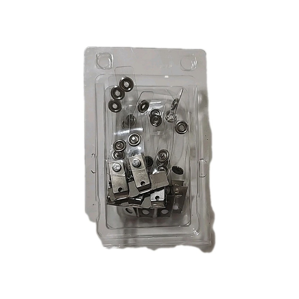 Pack of 11 Badge ID Clips