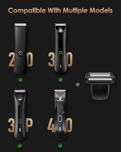 2 Pack Trimmer Replacement Blade Head for Manscaped, Replacement Foil Blade & V-