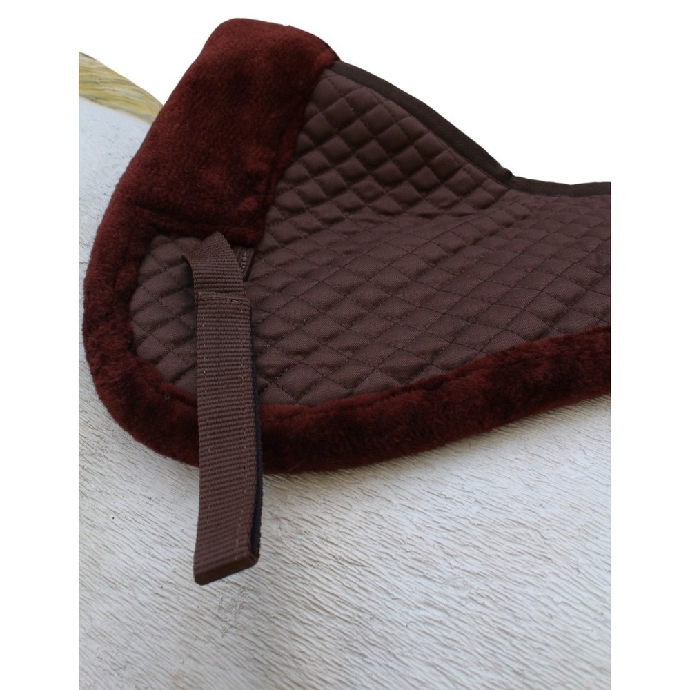 Half Pad for Saddle Correction Breathable, Non-Slip, Durable Quilted Design