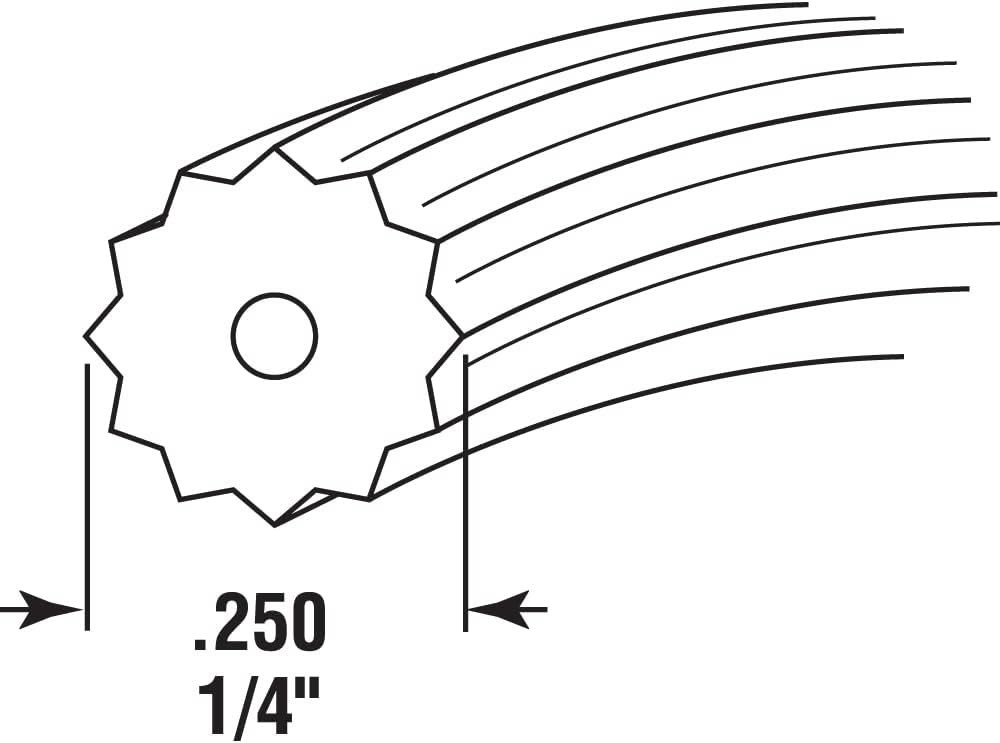UV Stabilized 25ft Black Spline for Screen Retention - Lightweight & Efficient