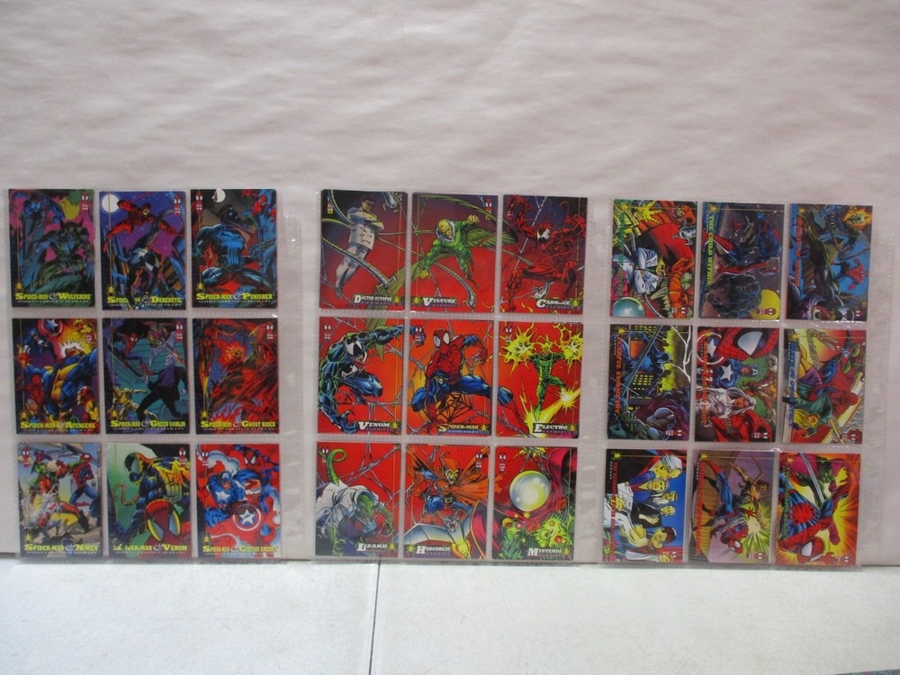 1994 Fleer Marvel Spider-man Complete Set A