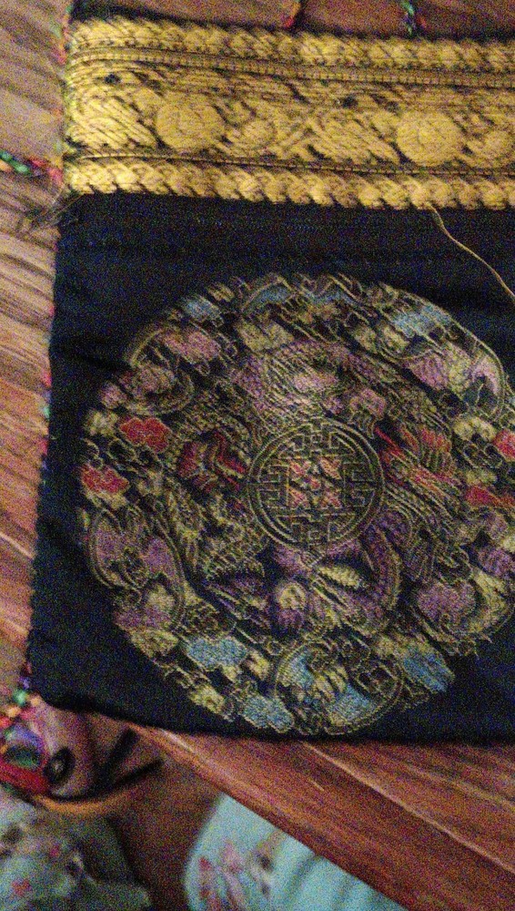 Peruvian Handmade Textile Bag Colorful Traditional Patterns