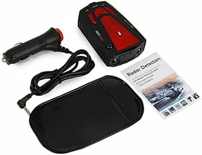 Advanced 16 Band Car Radar Detector with LED Display & Quick Response System