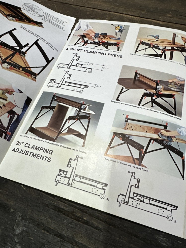 Black & Decker “Workmate” Vintage Brochure