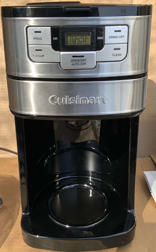 🧷 Cuisinart Automatic Grind andBrew 12Cup Coffeemaker DGB-400 🆕 Distressed 📦