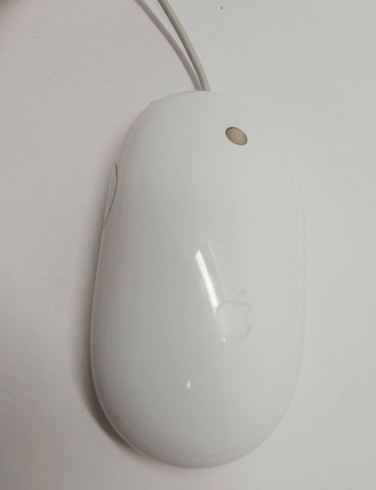 Apple Wired Keyboard A1243 Mighty Mouse A1152 Tested Working A1265