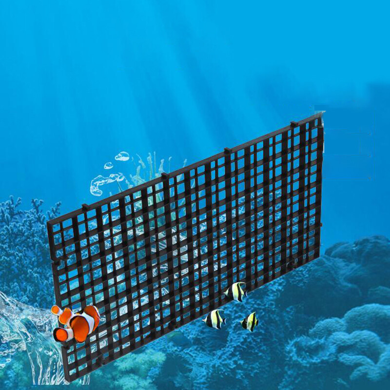 Fish Tank Filter Bottom Grid Egg Crate Isolate Aquarium Divider Tray Isolation